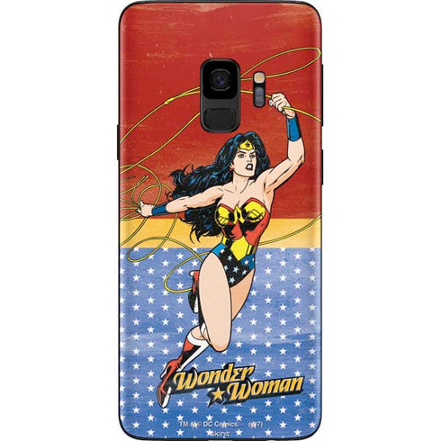 DC Comics Wonder Woman Ready to Fight Galaxy S9 Skin
